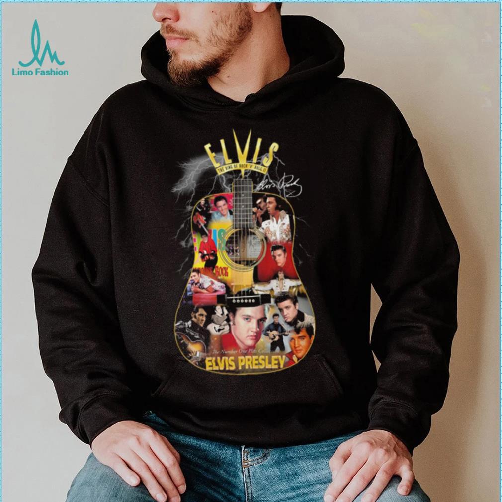 Elvis Presley The King Of Rock’N Roll The Number One Hits Collection T Shirt Elvis Presley The King Of Rock’N Roll The Number One Hits Collection T Shirt