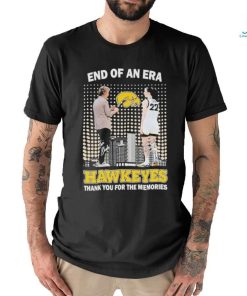 End Of An Era Lisa Bulder Hawkeyes Thank You For The Memories Signatures Shirt