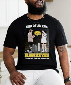 End Of An Era Lisa Bulder Hawkeyes Thank You For The Memories Signatures Shirt