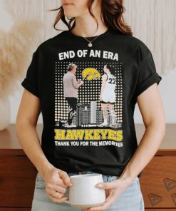 End Of An Era Lisa Bulder Hawkeyes Thank You For The Memories Signatures Shirt