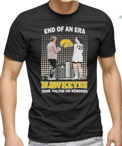 End Of An Era Lisa Bulder Hawkeyes Thank You For The Memories Signatures Shirt