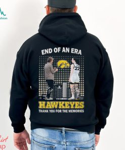 End Of An Era Lisa Bulder Hawkeyes Thank You For The Memories T Shirt