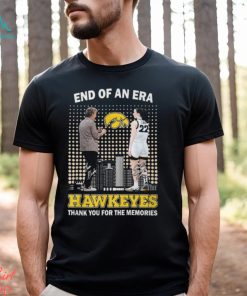 End Of An Era Lisa Bulder Hawkeyes Thank You For The Memories T Shirt
