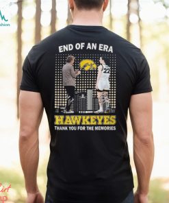 End Of An Era Lisa Bulder Hawkeyes Thank You For The Memories T Shirt