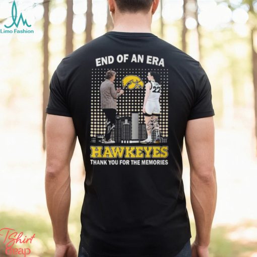 End Of An Era Lisa Bulder Hawkeyes Thank You For The Memories T Shirt