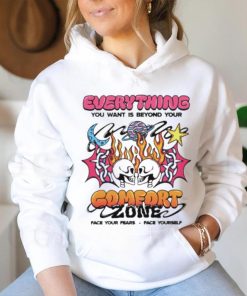 Everything you want is beyond your comfort zone shirt