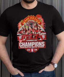 FA Women’s Cup Champions Manchester United Women 2023 2024 T Shirt