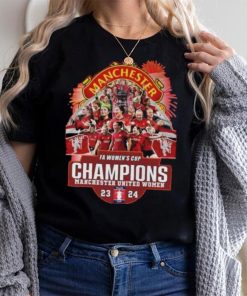 FA Women’s Cup Champions Manchester United Women 2023 2024 T Shirt