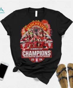 FA Women’s Cup Champions Manchester United Women 2023 2024 T Shirt