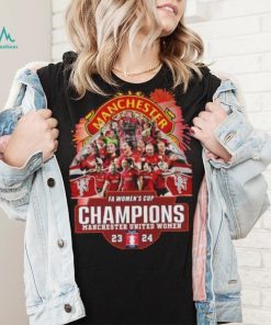 FA Women’s Cup Champions Manchester United Women 2023 2024 T Shirt