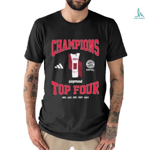 FC Bayern München Basketball Champions Siegmund Top Four Shirt