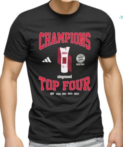 FC Bayern München Basketball Champions Siegmund Top Four Shirt