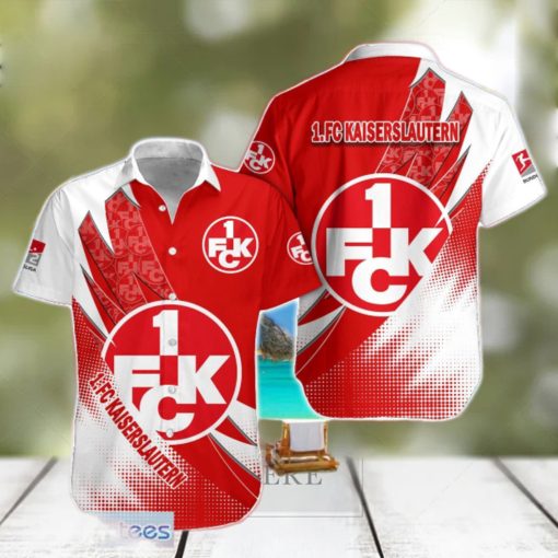 FC Kaiserslautern Team Logo 3D Hawaiian Shirt For Fans