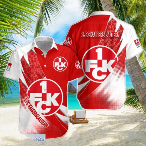 FC Kaiserslautern Team Logo 3D Hawaiian Shirt For Fans