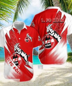 FC Koln Team Logo 3D Hawaiian Shirt For Fans