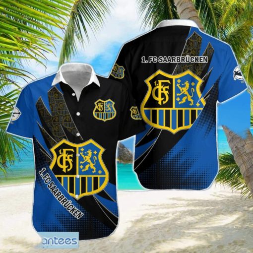 FC Saarbrucken Team Logo 3D Hawaiian Shirt For Fans