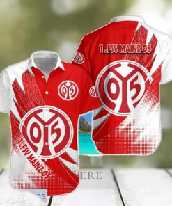 FSV Mainz 05 Team Logo 3D Hawaiian Shirt For Fans