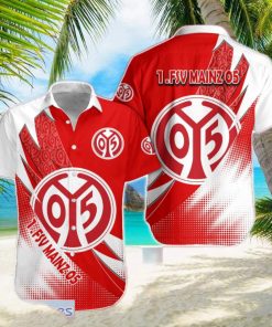 FSV Mainz 05 Team Logo 3D Hawaiian Shirt For Fans