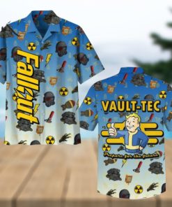 Fallout Vault Tec Prepare For The Future Hawaiian Shirt