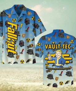 Fallout Vault Tec Prepare For The Future Hawaiian Shirt