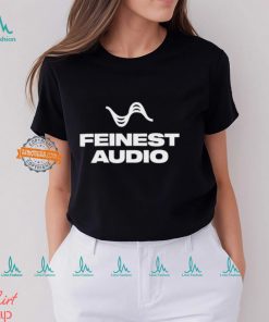 Feiner Wearing Feinest Audio T Shirt