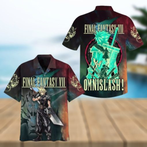 Final Fantasy VII Omnislash Hawaiian Shirt