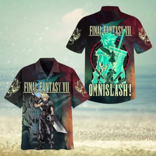 Final Fantasy VII Omnislash Hawaiian Shirt