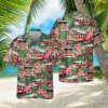 Football Field Footballs Touchdown Hawaiian Shirt