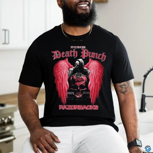 Five Finger Death Punch Arkansas Razorbacks Shirt