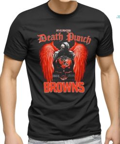 Five Finger Death Punch Cleveland Browns Shirt