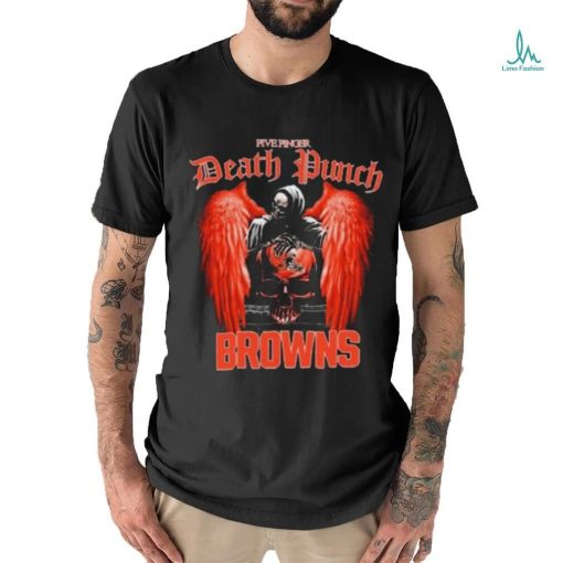 Five Finger Death Punch Cleveland Browns Shirt