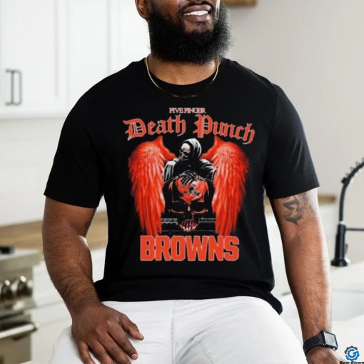 Five Finger Death Punch Cleveland Browns Shirt