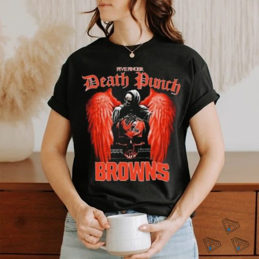 Five Finger Death Punch Cleveland Browns Shirt