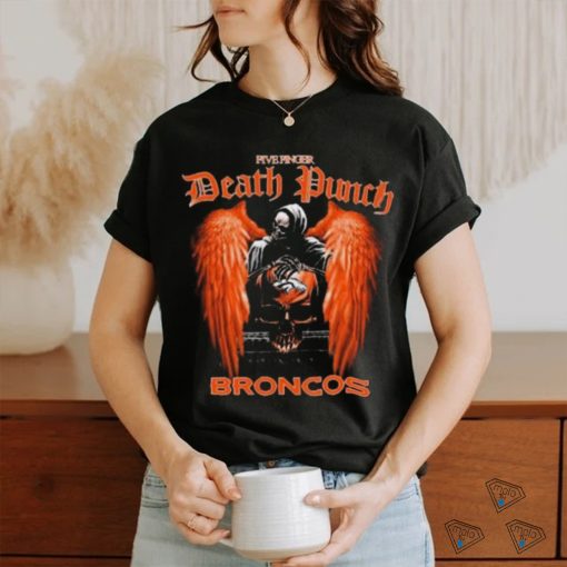 Five Finger Death Punch Denver Broncos Shirt