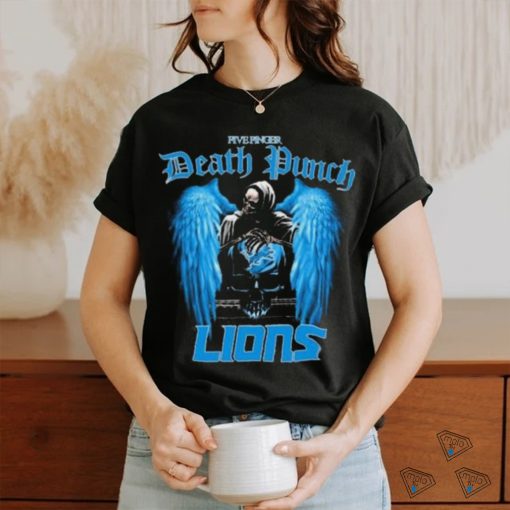 Five Finger Death Punch Detroit Lions Shirt