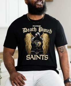 Five Finger Death Punch New Orleans Saints Shirt