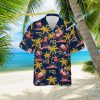 Kansas City Royals Tropical Floral Skull 3D Hawaiian Shirt Beach Shirt Halloween Gift