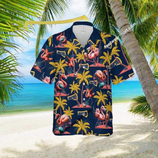 Flamingo Play Football Northern Arizona Lumberjacks Hawaiian Shirt AOP Special Gifts