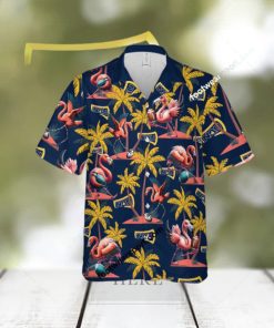 Flamingo Play Football Northern Arizona Lumberjacks Hawaiian Shirt AOP Special Gifts