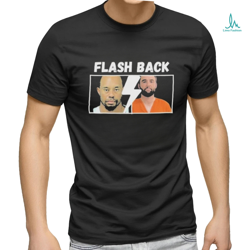 Flash Back Tiger Golf Mugshot Shirt Flash Back Tiger Golf Mugshot Shirt