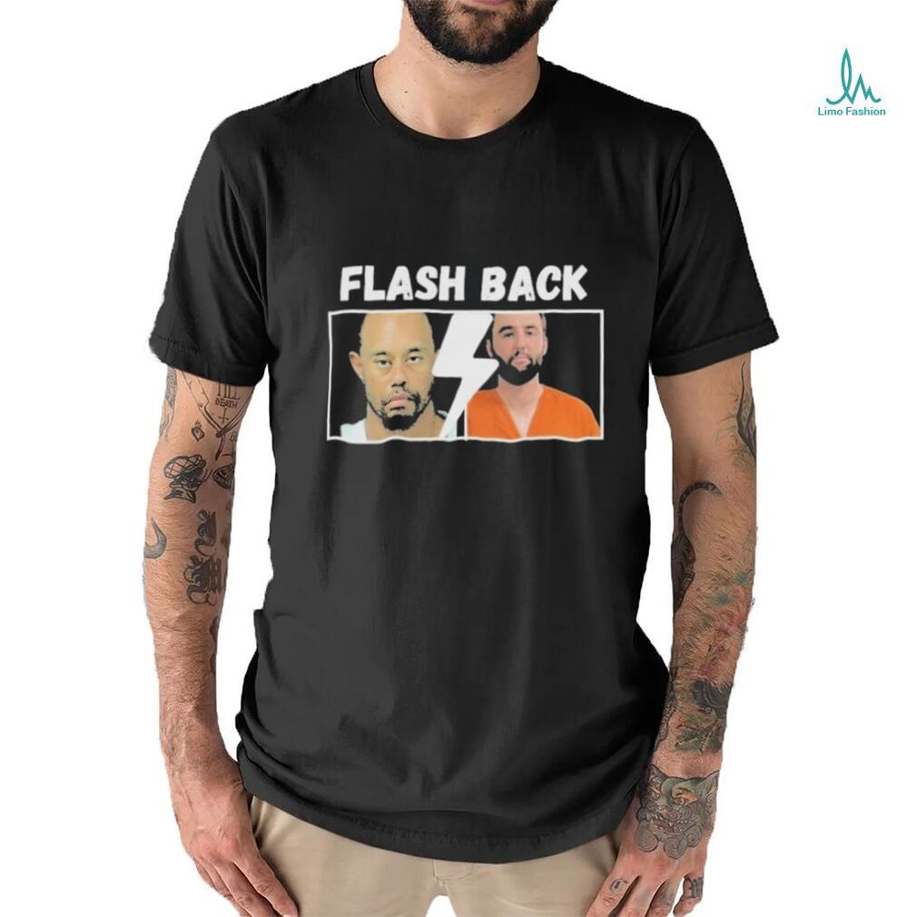 Flash Back Tiger Golf Mugshot Shirt Flash Back Tiger Golf Mugshot Shirt