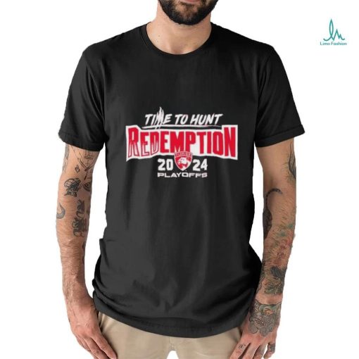 Florida Panthers 2024 Time To Hunt Redemption 2024 Playoffs Shirt