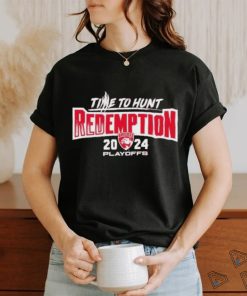 Florida Panthers 2024 Time To Hunt Redemption 2024 Playoffs Shirt