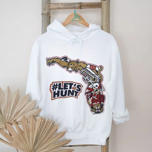 Florida Panthers let’s hunt map shirt