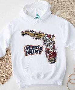 Florida Panthers let’s hunt map shirt