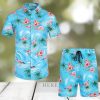 Kansas City Chiefs Hawaiian Tracksuit Floral Outfits Button Shirt Beach Shorts