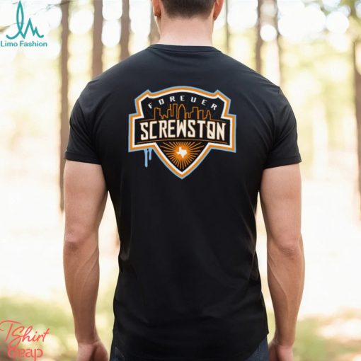 Forever Screwston Black Shirt