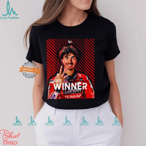 Francesco Bagnaia Winner Race MotoGP In Montmelo Barcelona 2024 shirt