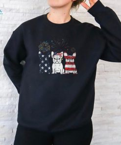 French Bulldog American Flag 4Th Of July Independence Day T Shirt