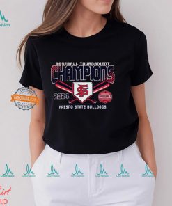 Fresno State Bulldogs 2024 Mountain West Baseball Conference Tournament Champions shirt